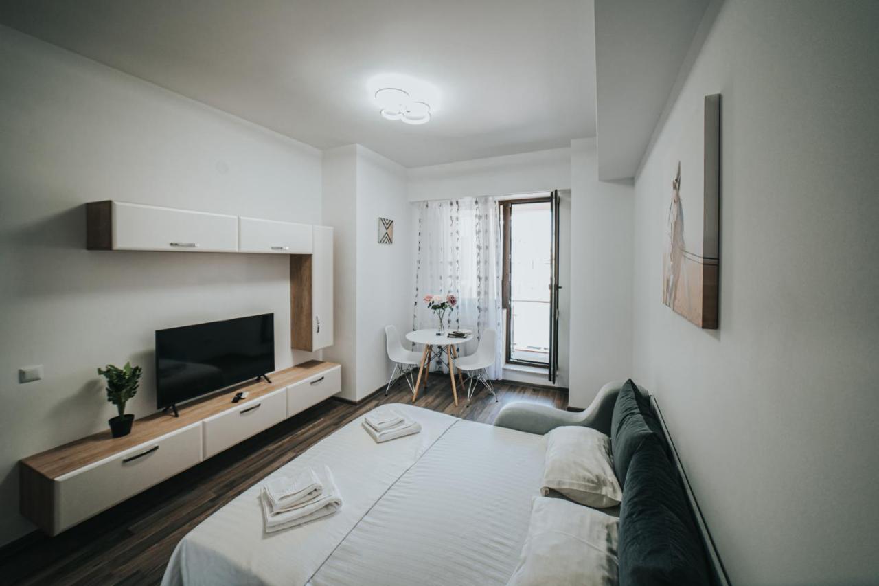 Apartmán Cozy Studio - Palas Mall Iasi Exteriér fotografie