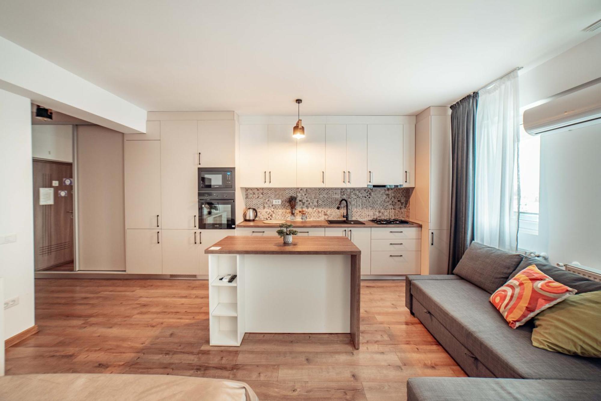 Apartmán Cozy Studio - Palas Mall Iasi Exteriér fotografie